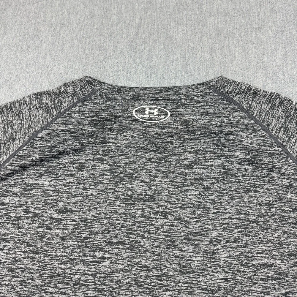 Under‎ Armour T Shirt Men 3XL XXXL Gray Heathered The Tech Tee Athletic Workout